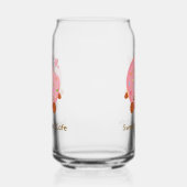 Cheerful Donut With Sprinkles Blikvorm Glas (Links)