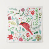 Cheerful Holiday - Celebrate Wandkleed (Voorkant)