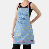 Cheerful Kitchen Apron Schort (Insitu)
