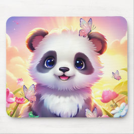 Cheerful Panada, Rainbows, Butterflies and Flowers Muismat