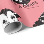 Cheerful Possum Wrapping Paper Cadeaupapier (Rol Hoek)