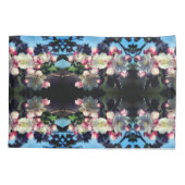 Cheerful Spring Crabapple Flower Blossom Pattern Kussensloop (Achterkant)