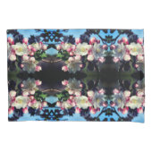 Cheerful Spring Crabapple Flower Blossom Pattern Kussensloop (Voorkant)