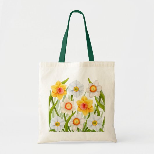 Cheerful Spring Daffodils Canvas tas (Voorkant)