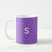 Cheerful Sprinkle Initial Mug (Gauche)