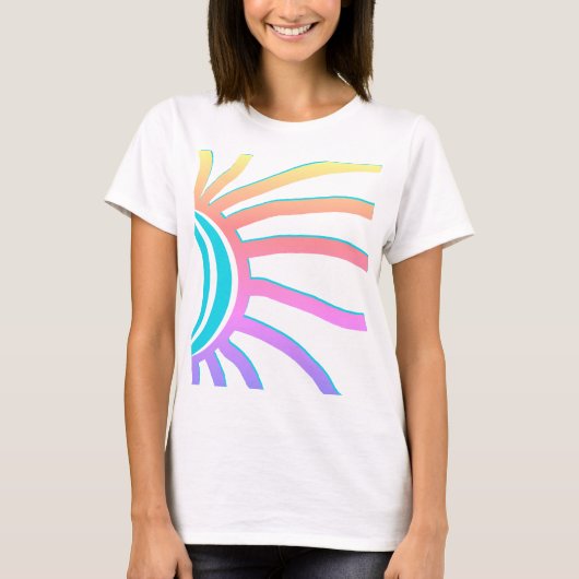 Cheerful Sun  T-shirt (Voorkant)