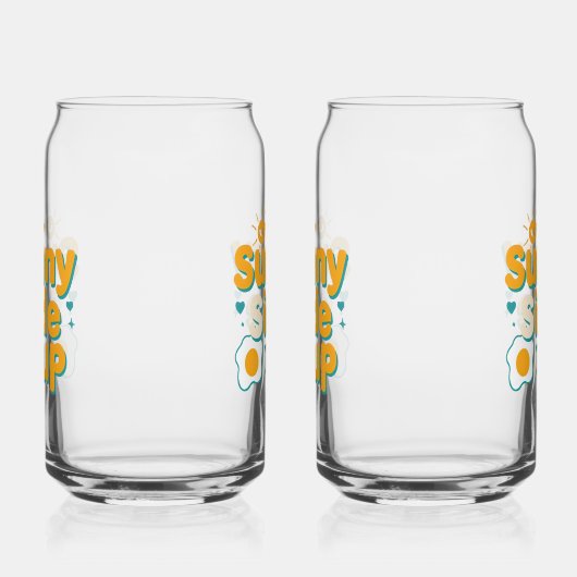 Cheerful "Sunny Side Up" with Egg and Sun (Droite)