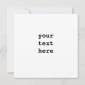 Cheerful Sunshine Smilling Face CUSTOMIZE IT-kaart (Achterkant)