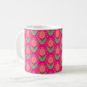 Cheerful Tulips Ceramic Mug Koffiemok (Voorkant links)