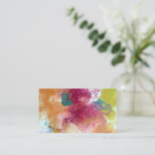 Cheerful Vibes Visitekaartje (Staand voorkant)