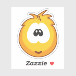 Cheerful Yellow Sneezies Sticker