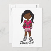 CheerGirl Briefkaart (Voorkant / Achterkant)
