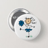 Cheering Stick One Button (Voorkant /achterkant)