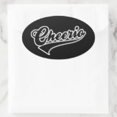 Cheerio Oval Sticker (Tas)