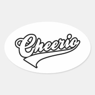 Cheerio Ovale Sticker