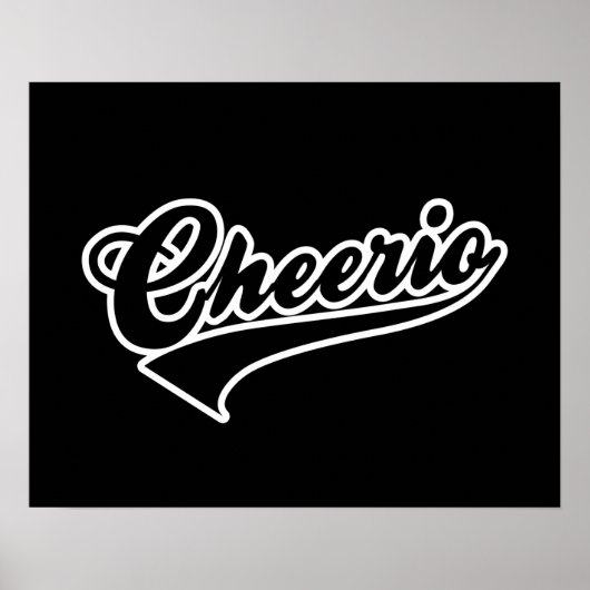 Cheerio Poster (Voorkant)