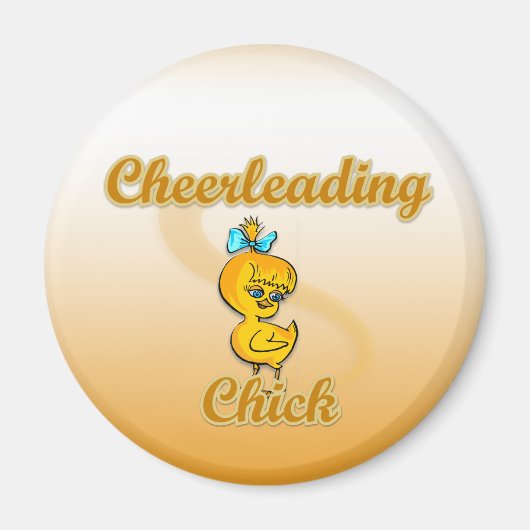 Cheerlead Chick Magneet (Voorkant)