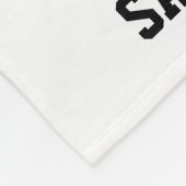 Cheerlead Class of 2023 4 Foto School Name Fleece Deken (Hoek)