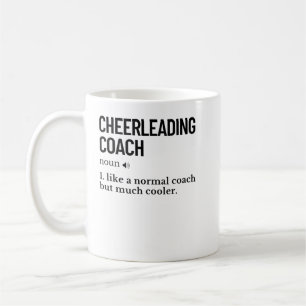 Cheerlead coach grappig gezegde_850 koffiemok