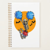 Cheerlead Skeleton Halloween Cheer Mam Girls Wo Planner (Voorkant)