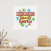 Cheerlead Sparkles Poster (Keuken)