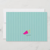 Cheerleader #1 uitnodiging (Achterkant)