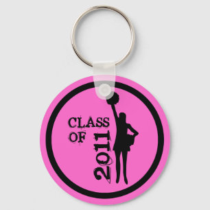 Cheerleader Afstuderen Klasse 2011 Sleutelhanger 6