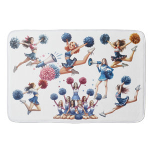 Cheerleader badmat