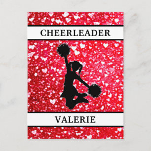 Cheerleader briefkaart