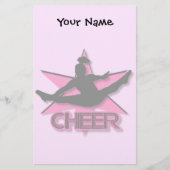 Cheerleader Briefpapier (Voorkant)