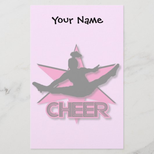 Cheerleader Briefpapier (Voorkant)