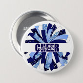 Cheerleader Button Pin (Voorkant /achterkant)