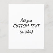 Cheerleader Cheering met  achtergrond Flyer (Achterkant)