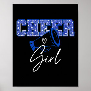Cheerleader Cheerleading Meisje Sport Team Cheer S Poster