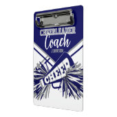 Cheerleader Coach - Navy Blue, Gary & White Mini Klembord (Angled2)