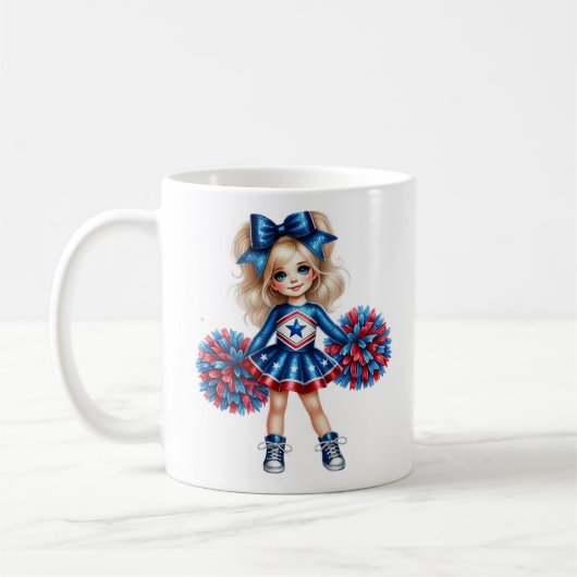 Cheerleader Coffee Mok (Links)