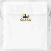 Cheerleader Driehoek Sticker (Tas)