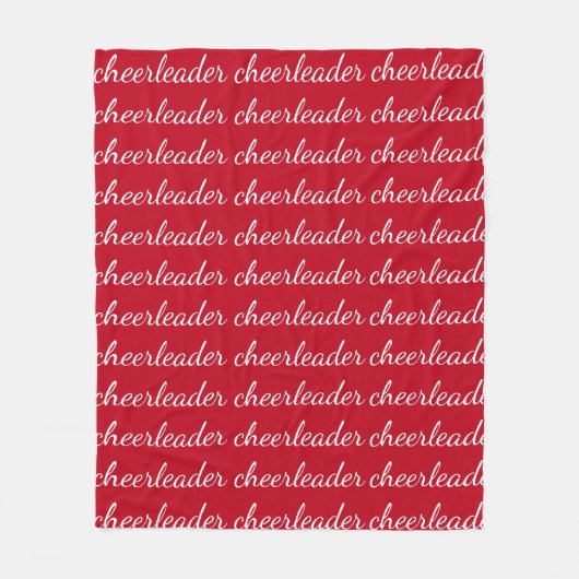 Cheerleader Fleece Blanket (Voorkant)