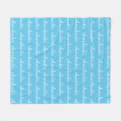 Cheerleader Fleece Blanket (Voorkant (Horizontaal))