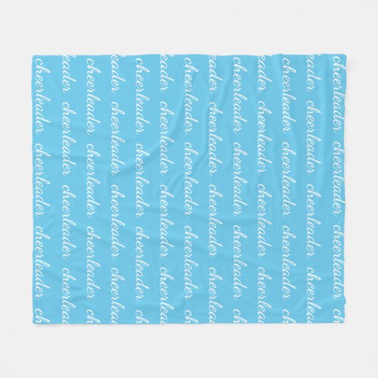 Cheerleader Fleece Blanket (Voorkant (Horizontaal))