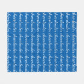 Cheerleader Fleece Blanket (Voorkant (Horizontaal))
