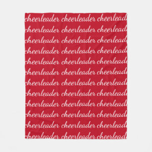 Cheerleader Fleece Blanket Deken