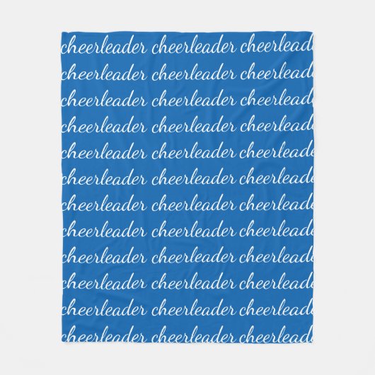 Cheerleader Fleece Blanket Deken (Voorkant)