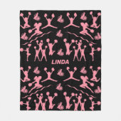 Cheerleader Fleece Deken (Voorkant)