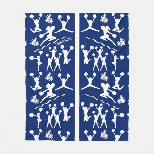 Cheerleader Fleece Deken (Voorkant)