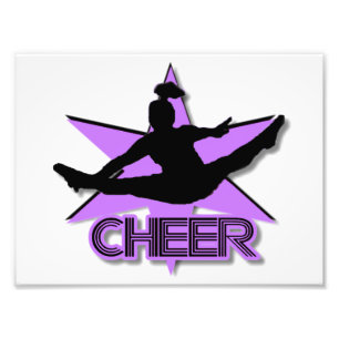 Cheerleader Foto Afdruk