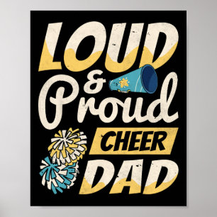Cheerleader, Hardop en Trots Cheer Vader, Cheerlea Poster