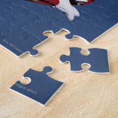 Cheerleader in de lucht legpuzzel (Zijkant)