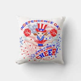 Cheerleader, Independence Day, 4 juli, Cheer Kussen