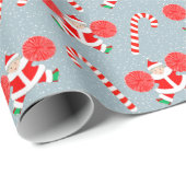 Cheerleader Kerstfeestdag Gift Cadeaupapier (Rol Hoek)